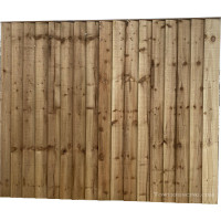 Tanalised vertilap fence panel 6x2