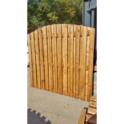 Double Palisade Fence Panel