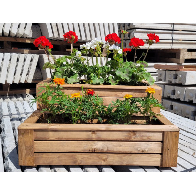 Wooden planter large